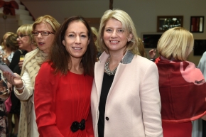 EE socials 19/11/2016.Ten Year Anniversary lunch at The Clarion Hotel on November 19th. The Emer Casey Foundation is a Cork based ovarian cancer charity which has worked to spread awareness of ovarian cancer as well as improving research and medical care for the past ten years.Annelee Casey, Cappoquin and Breffni McCarthy, Castleyons at the lunch.Pic; Larry Cummins