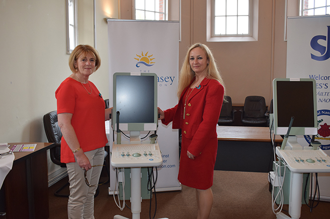 Emer Casey Foundation Presents 2 Ultrasound Scanners to St. James’s Hospital, Dublin